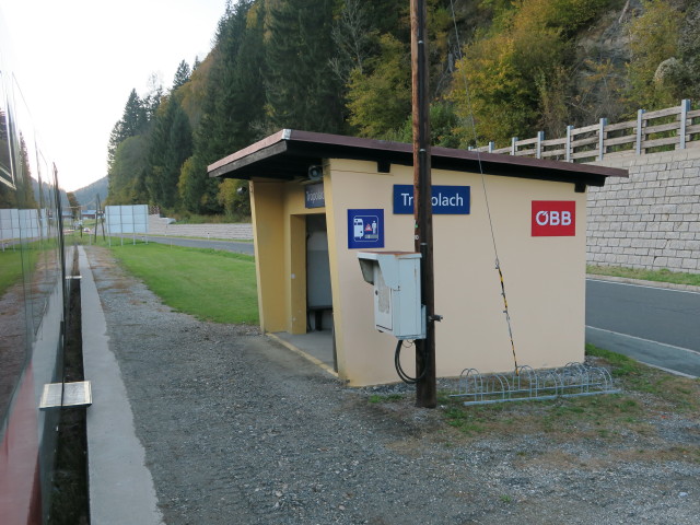 Haltestelle Tröpolach, 595 m