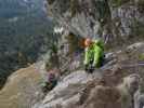 Heini-Holzer-Klettersteig: Martina und Axel beim Gsteier-Blick