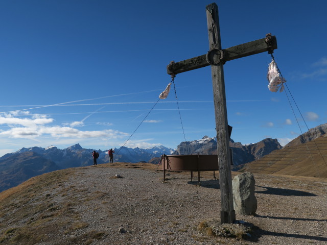 Gudrun und Christoph am Blaser, 2.241 m (29. Okt.)