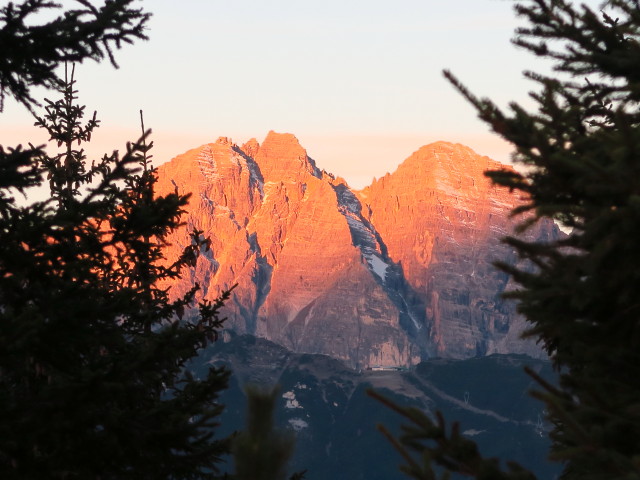 Kalkkögel vom Waldraster Jöchl aus (31. Okt.)