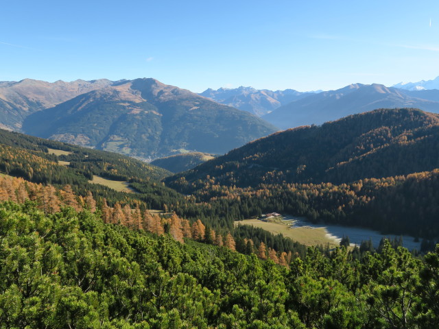 vom Serles-Panoramaweg Richtung Nordosten (31. Okt.)