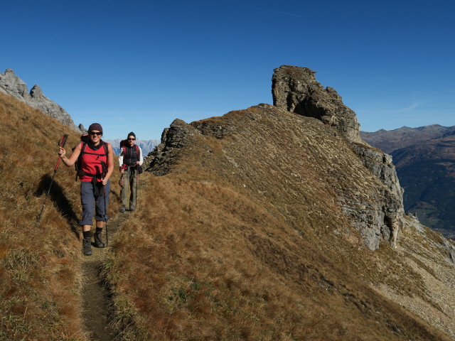 Gudrun und Christoph beim Herzl (31. Okt.)