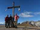 Gudrun, Christoph und ich am Blaser, 2.241 m (29. Okt.)