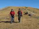 Gudrun und Christoph zwischen Blaser und Blaserhütte (29. Okt.)