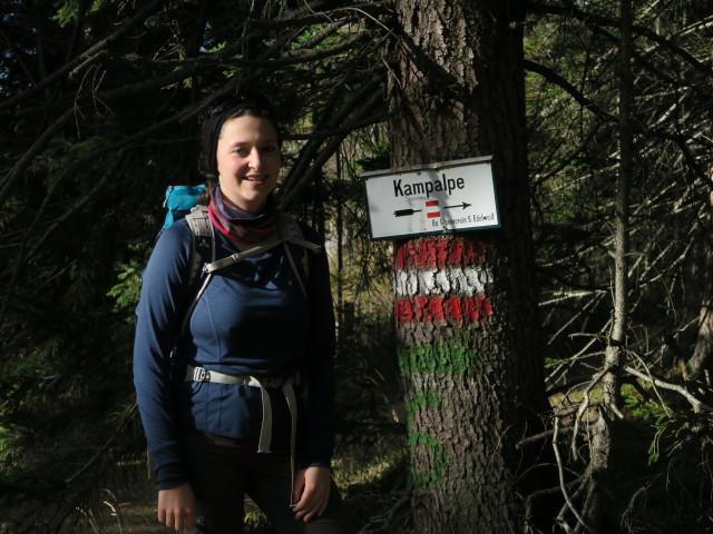 Sabine am Probststeig