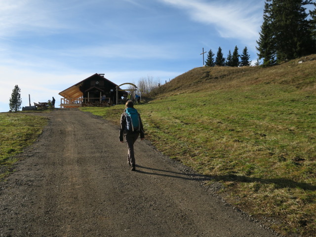 Sabine bei der Scheibenhütte