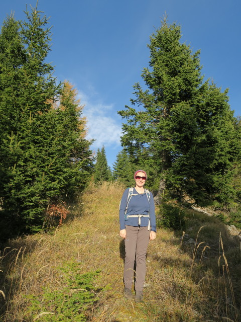 Sabine zwischen Scheibenhütte und Hosengraben