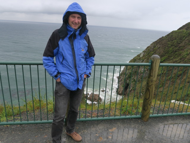 Ich beim Nugget Point (17. Nov.)