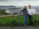 Papa und ich am Puketeraki Lookout (15. Nov.)