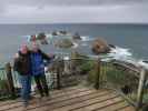 Papa und ich am Nugget Point (17. Nov.)