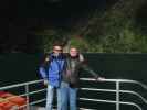 Ich und Papa am Milford Sound (19. Nov.)