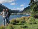 Ich und Papa beim Lake Wakatipu, 310 m (19. Nov.)