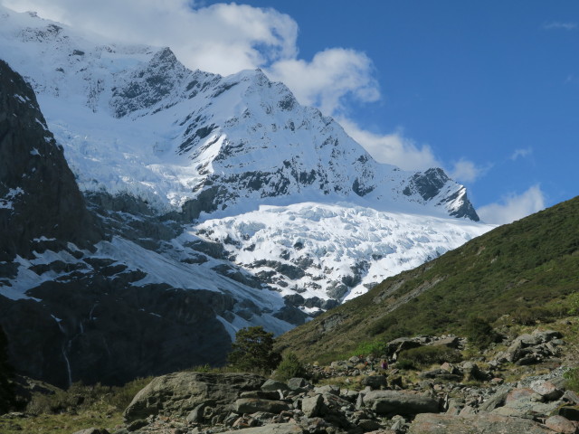 Rob Roy Glacier vom Rob Roy Glacier Track aus (20. Nov.)
