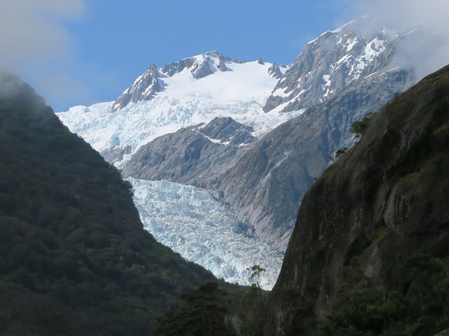 Franz Josef Glacier im Westland Tai Poutini National Park (22. Nov.)