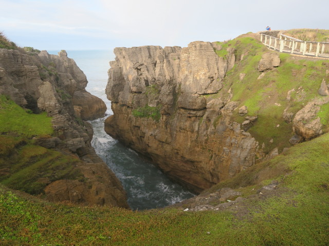 Punakaiki Pancake Rocks im Paparoa National Park (23. Nov.)