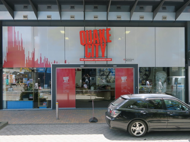 Quake City in Christchurch (26. Nov.)