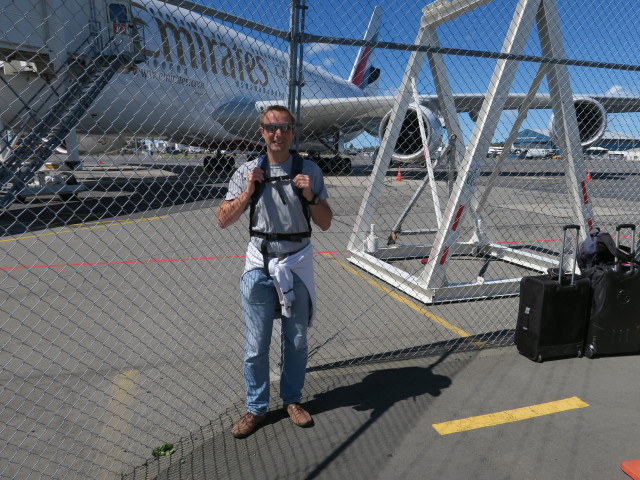 Ich am Christchurch International Airport, 37 m (26. Nov.)