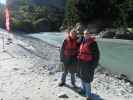 Papa und ich beim Shotover River bei Arthurs Point (20. Nov.)