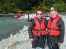 Ich und Papa beim Shotover River bei Arthurs Point (20. Nov.)