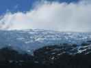 Rob Roy Glacier vom Upper Lookout des Rob Roy Glacier Track aus (20. Nov.)