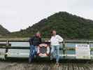 Papa und ich in der Jackson Bay (21. Nov.)