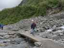 Papa am Fox Glacier Valley Walk im Westland Tai Poutini National Park (21. Nov.)