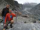 Papa und ich am Fox Glacier Lookout im Westland Tai Poutini National Park (21. Nov.)