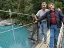 Ich und Papa in der Hokitika Gorge (22. Nov.)