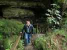 Papa bei der Box Canyon Cave im Kahurangi National Park (24. Nov.)