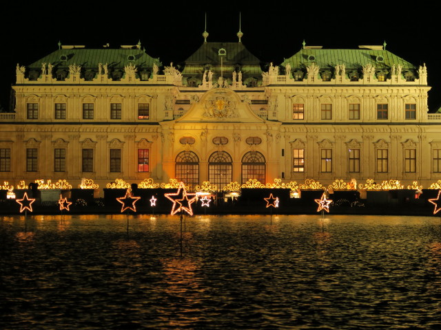 Weihnachtsdorf Schloss Belvedere