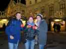 Ich, Kathrin und Lauren im Weihnachtsdorf Schloss Belvedere