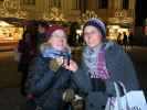 Lauren und Kathrin im Weihnachtsdorf Schloss Belvedere