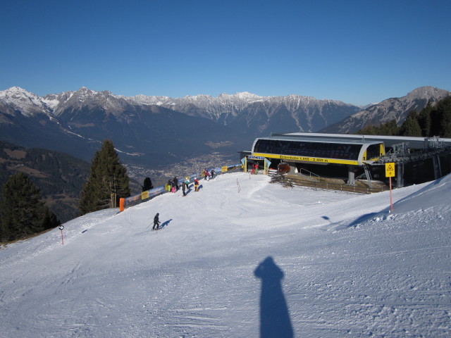 Talstation der Zirbenbahn, 1.959 m (3. Dez.)