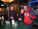 Erich, Sabine und ich am Wintermarkt am Riesenradplatz