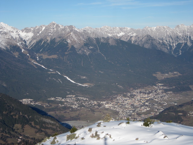 Imst von der Panorama-Abfahrt aus