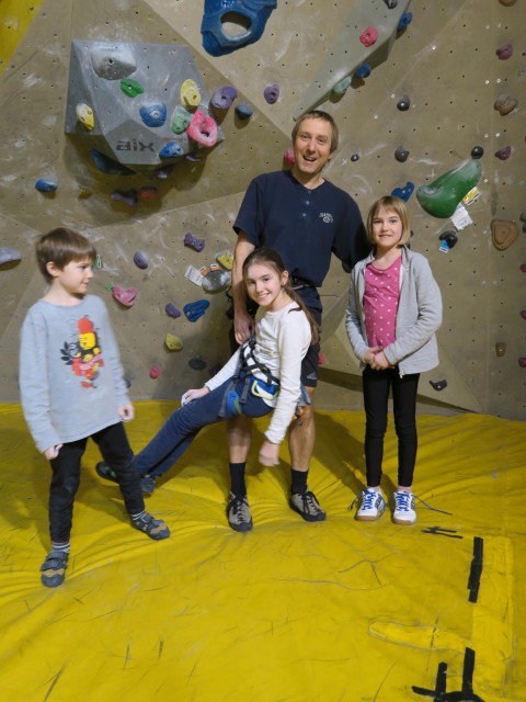 Tim, Anja Liv, ich und Katja Lin