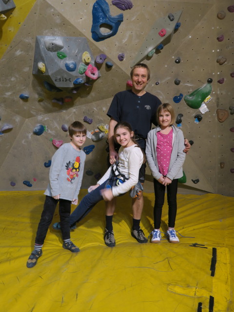 Tim, Anja Liv, ich und Katja Lin