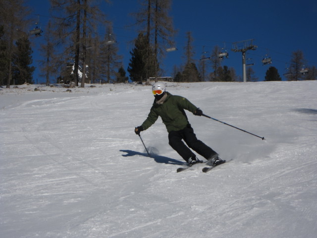 David auf der Sonnenabfahrt 1