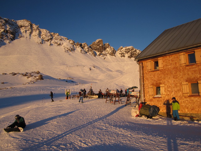 Ulmer Hütte, 2.279 m (21. Jän.)