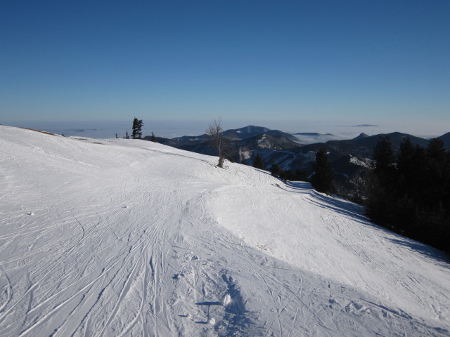 bei der Bergstation der Gipfellifte