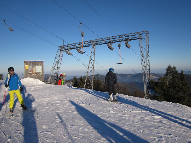 Bergstation der Gipfellifte