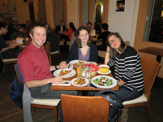 Ich, Sabine und Daniela im Ottimo (5. Jän.)