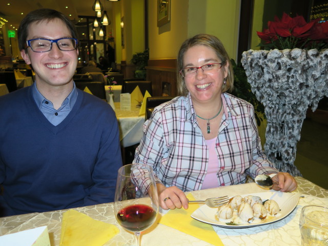 Jakob und Doris im 'Saigon'