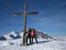 Ich und Eva-Maria am Zweitausender, 2.004 m