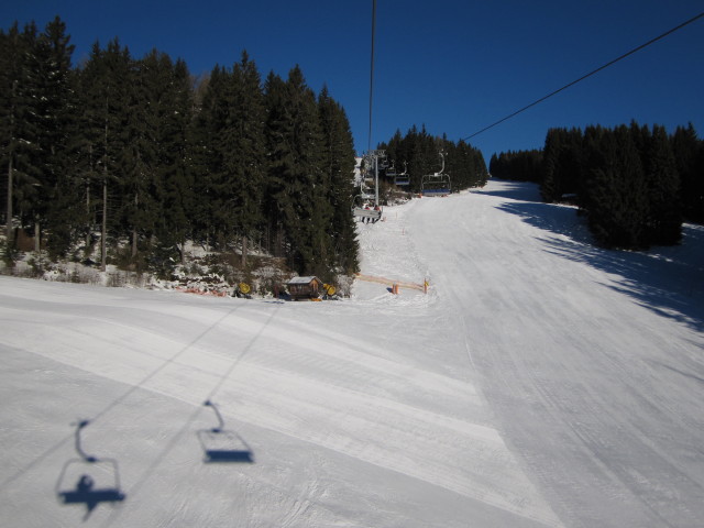 Steinwandabfahrt und Hauereckabfahrt von Hauereck-Jet aus