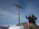 Markus und ich am Kreuzjoch, 2.398 m