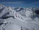 Bergstation der Panoramabahn vom Kreuzjoch aus