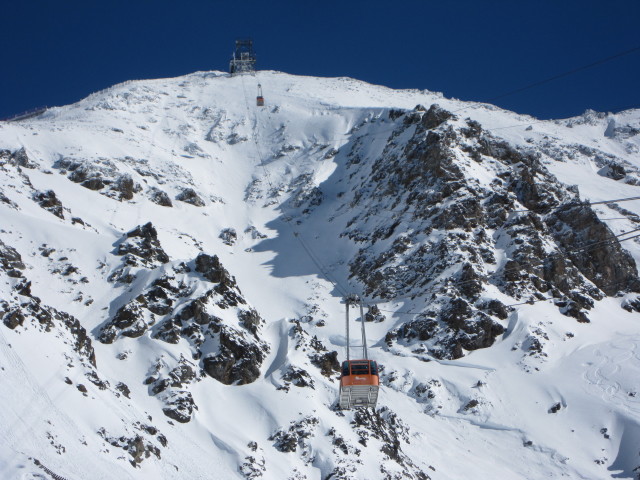 Téléphérique Aiguille Rouge (10. März)