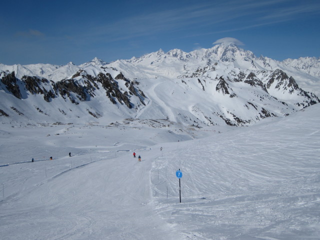Piste Vallée de l'Arc 2 (10. März)