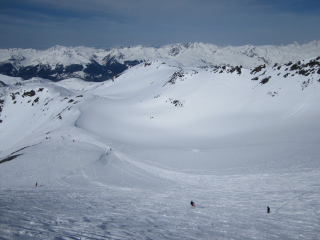 Markus auf der Piste Combe (11. März)